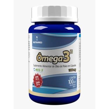 Imagem de Ômega 3 - 1000mg 100 cápsulas  - Nutramed Nutracêutica