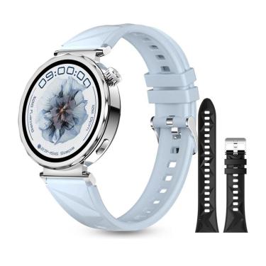 Imagem de Smartwatch Aurafit Ella 4 AM35, Modos Esportivos, Chamadas Bluetooth e Mostradores Personalizáveis-Unissex