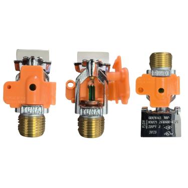 Imagem de Spray lateral horizontal com cabeça de aspersor de incêndio - Aprovado pela FM e listado pela UL 1/5.1 cm NPT 93.3 °C (93 ℃) K = 5.6 (K80/métrica) Resposta padrão para sistema automático de irrigação