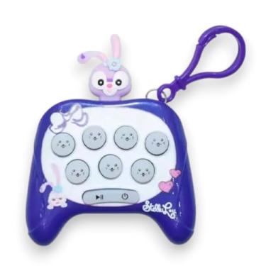 Imagem de 10 Mini Pop It Eletronico Game Chaveiro Brinquedo Antistress (COELHA ROXA)