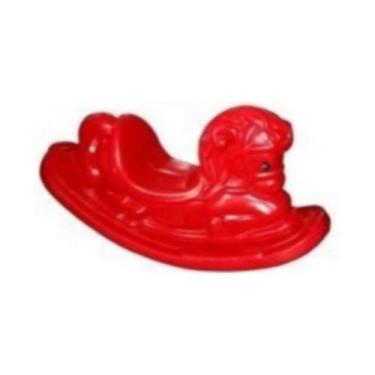 Imagem de Brinquedo Gangorra Ponei Cavalinho Vermelho - Diversão Kids