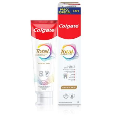 Imagem de Creme Dental Colgate Total Prevenção Ativa Mint 140g Preço Especial