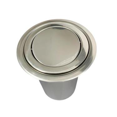 Imagem de Lixeira Pia Cozinha Embutir Giratória Granito Inox 5 Litros - Inovar M