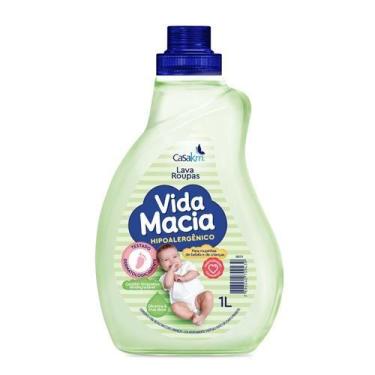 Imagem de VIDA MACIA LAVA ROUPAS LIQUIDO GLICERINA &amp ERVA DOCE 1L