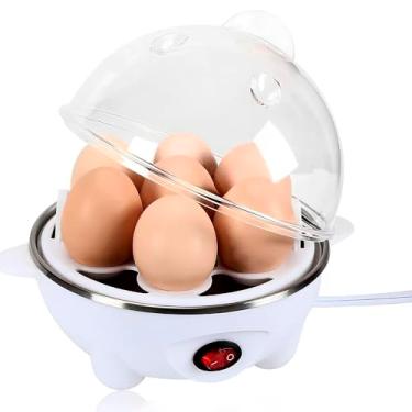 Imagem de Cozedor Elétrico de Ovos 127V – Prepara até 7 em 10 Minutos