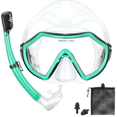 Imagem de Equipo de Snorkel PIYAZI para Adultos con Tubo Seco