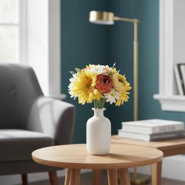 Imagem de Buquê Misto Flor Artificial Para Decoração Realista Festa - Bretalle, 