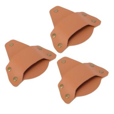 Imagem de SUNGOOYUE Suporte de Cinto de Coldre de Lanterna, Bainha de Couro do Plutônio Acampamento Caminhadas Segurança Trabalho Lanterna Cinto para 1.75 Polegada Pequena Tocha Média (Marrom)