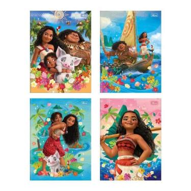 Imagem de Caderno Costurado Tilibra Universitário Capa Dura Moana 80 Folhas - Em