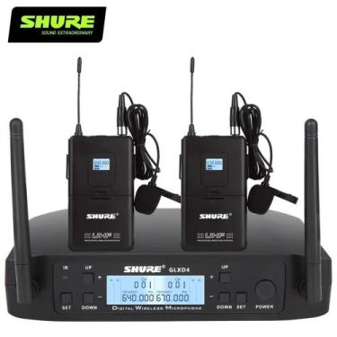 Imagem de Microfone Shure Sem Fio Duplo Headset Glxd4 Beta 58a Original
