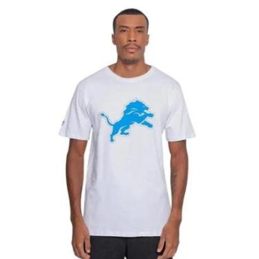Imagem de Camiseta NFL Detroit Lions Player NF127 - Branca-Unissex