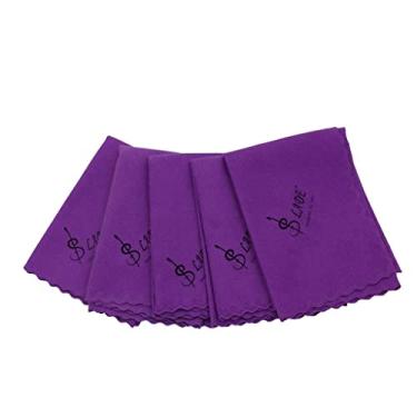 Imagem de Newmind 5 panos de limpeza de microfibra para sax de clarinete de violino e violino