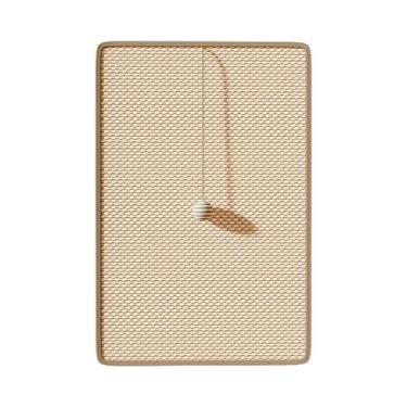 Imagem de Tapete De Sisal Anti-Risco Para Gatos, Protetor De Móveis E Paredes Re