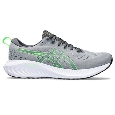 Imagem de ASICS Tênis de corrida masculino Gel-Excite 10, Sheet Rock/Green Gecko, 38
