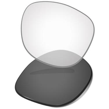 Imagem de Vonxyz Lentes fotocromáticas de substituição para óculos de sol Ray-Ban Meta Wayfarer RW4008 53 mm - Opção polarizada de transição, Ativado fotocrômico preto transparente, RW4008 53mm