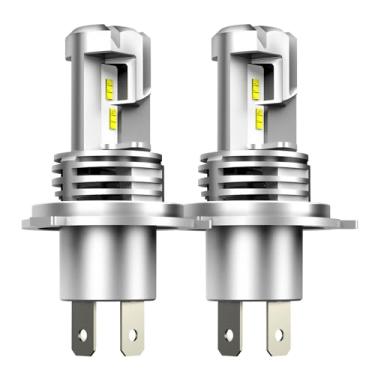 Imagem de AUXITO Lâmpada LED de neblina H4, 33000 LM, substituição de lâmpadas de neblina ZES LED, Play and Plug, pacote com 2