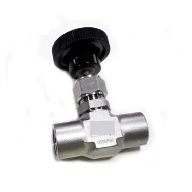 Imagem de VTGVVVTR Mini válvula de agulha de ar 6000PSI de aço inoxidável NPT fêmea liga/desliga 1/20.3 cm, 1/10.2 cm, 3/20.3 cm, 1/5.1 cm, 3/10.2 cm (3/20.3 cm)