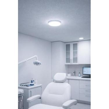 Imagem de Plafon Led Borda Infinita Sobrepor 60w Redondo Bivolt - Bela Home  Emb