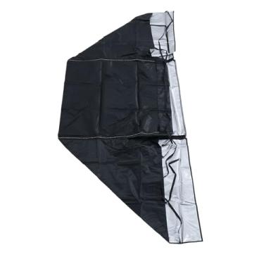 Imagem de aqxreight Capa para Máquina de Lavar Roupa de Poliéster à Prova de Poeira à Prova de Sol de Umidade Capa para Máquina de Secagem de Carga Frontal para Casa, Apartamento, Hotel, Ideal para Lavar e X