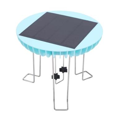 Imagem de aqxreight Agitador de água Movido a Energia Solar 0,5 W Misturador de água para Banho de Pássaros Painel Solar Wiggler Com Suporte para Decoração de Lago de Jardim Dinâmico Atrai Amigável Trazendo