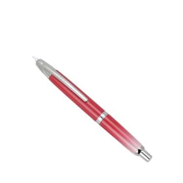 Imagem de MGTCAR Caneta tinteiro azul pérola metal rosa dourado design padrão ponta EF F canetas de tinta para escrever material escolar canetas presentes (23, F (0,5 mm))