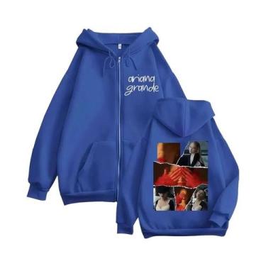 Imagem de Moletom Unissex Oversized Hip Hop Rapper Ariana Grande Brighter Days A