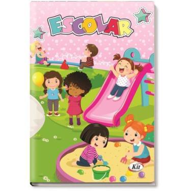 Imagem de Agenda Permanente Estudante Feminino 120X170MM 64 Folhas - KIT