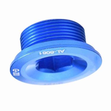 Imagem de Cosiki Parafuso de Manivela de Bicicleta de Liga de Alumínio Parafuso de Fixação Forte para Pedaleira 590 596 XT SLX, Fácil Instalação para Chave Sextavada Britânica 3/8, Substituição Ideal para (#2)