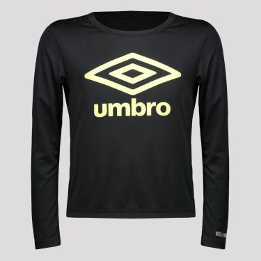 Imagem de Camisa Juvenil Umbro Basic Uv M/L-Unissex