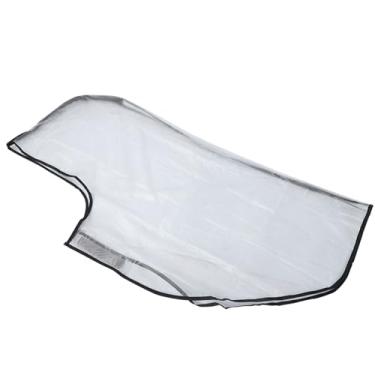 Imagem de Aoresac Capa de Chuva para Saco de Golfe à Prova D'água, Evita que Os Tacos Fiquem Molhados, PVC Leve e Flexível, Dobras Pequenas, Zíper Abertura Fácil, Capa Transparente à Prova