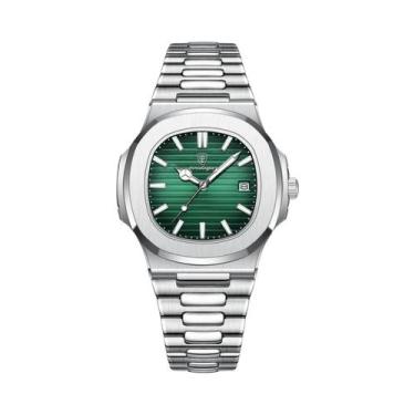 Imagem de Relógio De Pulso Masculino À Prova d'Água Com Luz, Relógio De Quartzo 