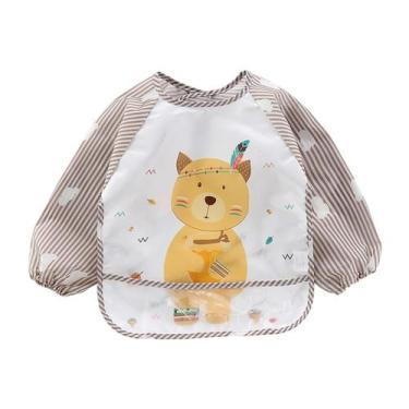 Imagem de Babador Animais - Tibaby, Urso Mel Marrom