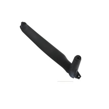 Imagem de Compatível com bmw x5 x6 e70 e71 e72 2007-2013 interior esquerda direita puxador da porta do passageiro dentro da capa painel guarnição substituição(Right Black)