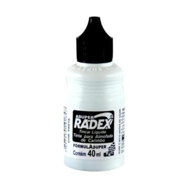 Imagem de Tinta para carimbo radex preta