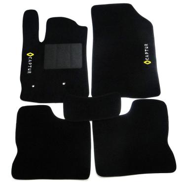 Imagem de Jogo De Tapete Automotivo Do Captur Em Carpete Forração