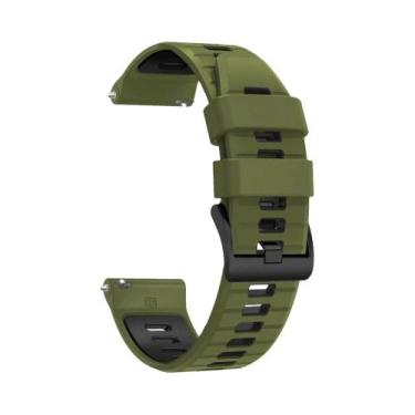 Imagem de Pulseira De Silicone De 20mm 22mm Para Garmin Forerunner Venu Vivoacti