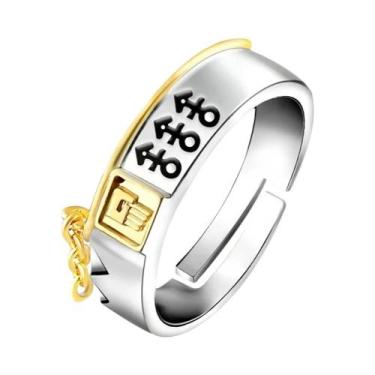 Imagem de Anel Ajustável Unissex JoJo's Bizarre Adventure Kujo Jotaro, Acessório