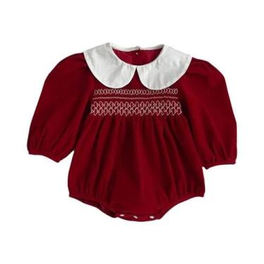 Imagem de Macacão De Princesa De Manga Longa Para Bebês Meninas, Roupas De Outon