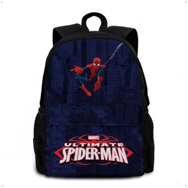 Imagem de Kit Mochila Bolsa Escolar Infantil Com Rodinha Carrinho + Lancheira Té