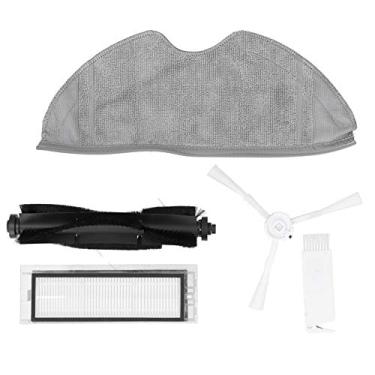 Imagem de 360 S7 S5 Kit de acessórios de vassoura Premium Escova lateral Filtro de rede Escova de rolamento Ferramenta Escova Pano de limpeza Conjunto completo para aspirador de robô 360