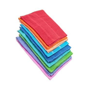 Imagem de Kit 9 Toalhas Pano Lavabo Para Bordado Ponto Cruz Patchwork