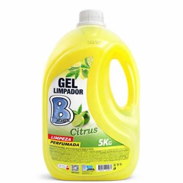 Imagem de Limpador Em Gel Concentrado Desinfetante multiuso citrus - BARBAREX