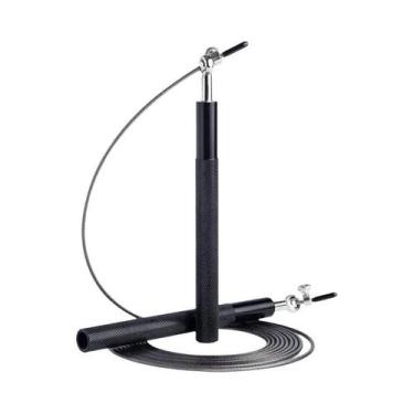 Imagem de Corda De Pular Profissional Em Alumínio E Aço Para Treinamento De Fitn