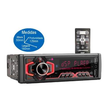 Imagem de Auto Rádio Roadstar Rs150br Am/fm Bluetooth