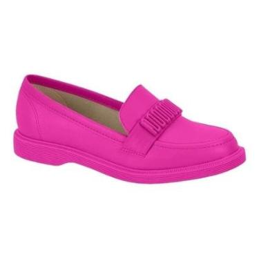 Imagem de Sapato Moleca 5666.106 Mocassim Oxford Casual Salto Tratorado Feminino-Feminino