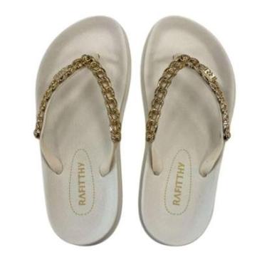 Imagem de Chinelo Rafitthy - Feminino - Branco off-Feminino