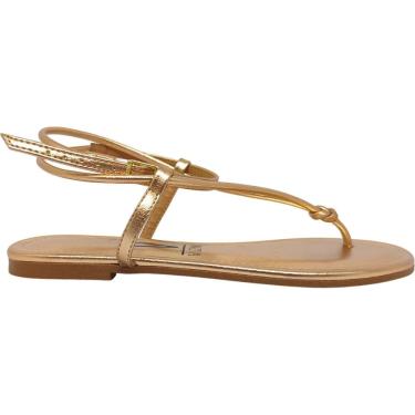 Imagem de Sandália Dedo Feminina Rasteira Casual Dia a Dia Passeio Trabalho Verão Conforto Vizzano 6235.1816