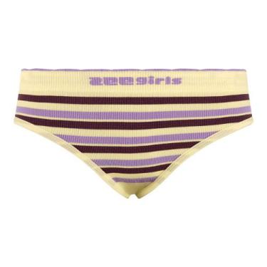 Imagem de Calcinha Tanga Infantil Listrada Amanhecer Zee Rucci, P