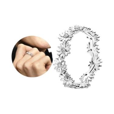 Imagem de Pulseira De Prata 925 Com Pingente De Flor De Cerejeira Rosa Para Mulh