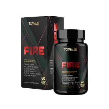 Imagem de Termogênico fire para energia e foco pote 60 capsulas topway suplement